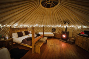 Secret Cloud House Holidays Luxury Yurts with Hot Tubs
